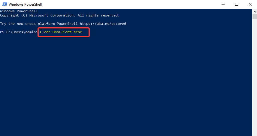Windows Powershell Code