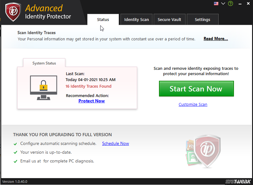 Advanced Identity Protector