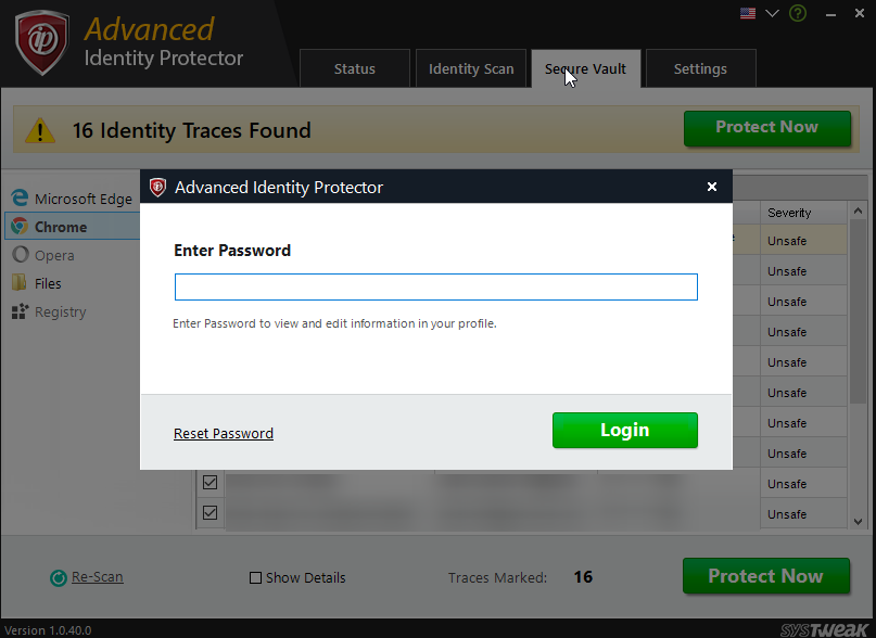 Advanced Identity Protector