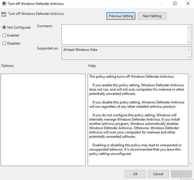 Administrative Templates