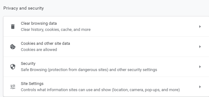 Clear Cache And Cookies
