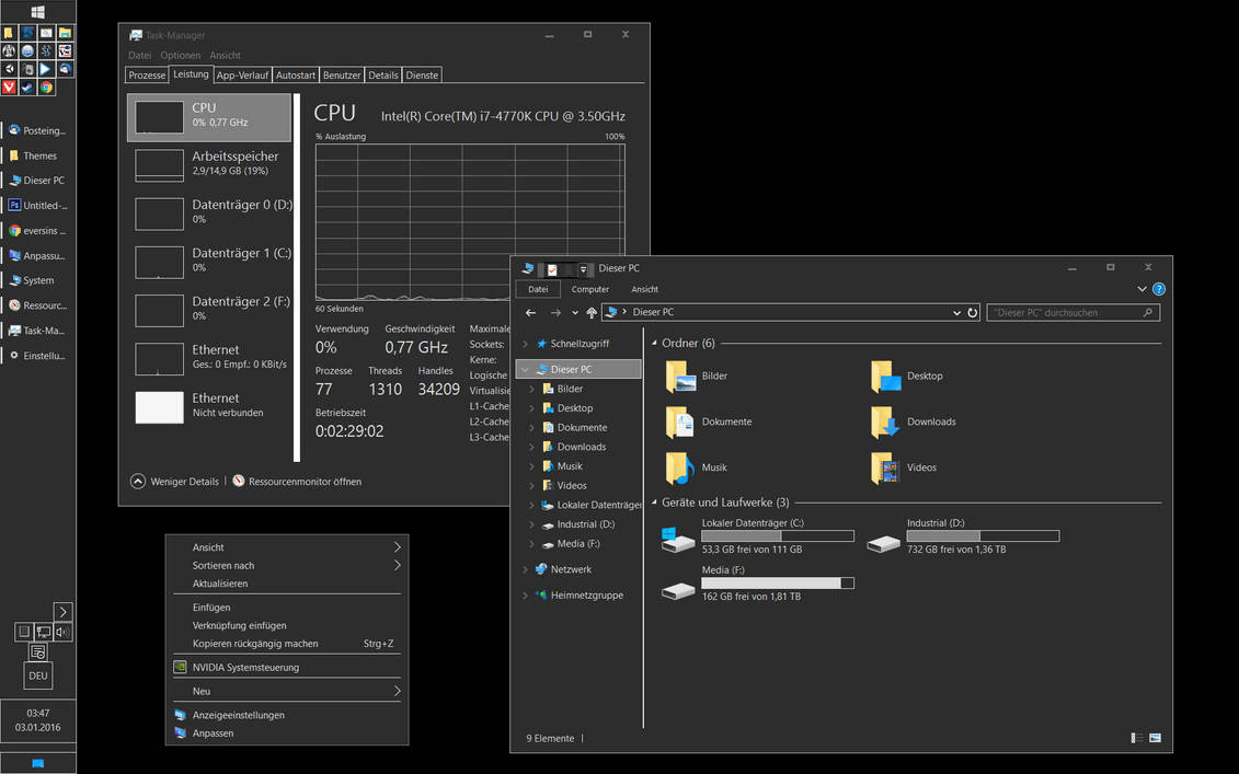 Dark Grey Theme
