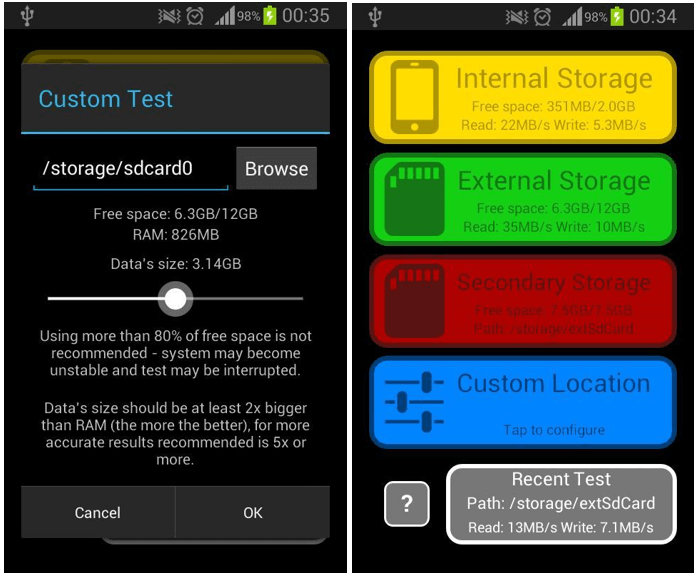 Disk Speed- Performance Test