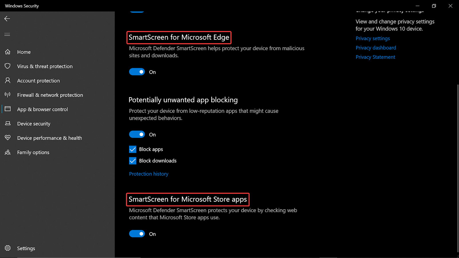 Reputation-based protection 2