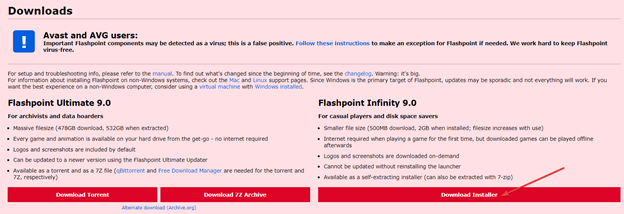 Use Flashpoint To Play Flash Games