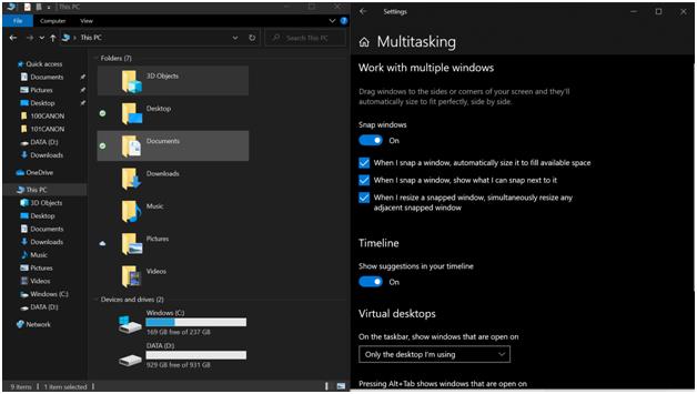 multitasking windows