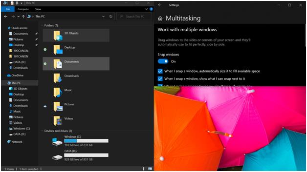 multitasking winodws marge
