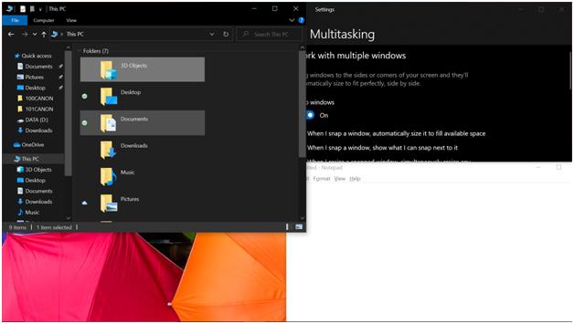 windows mulltitasking