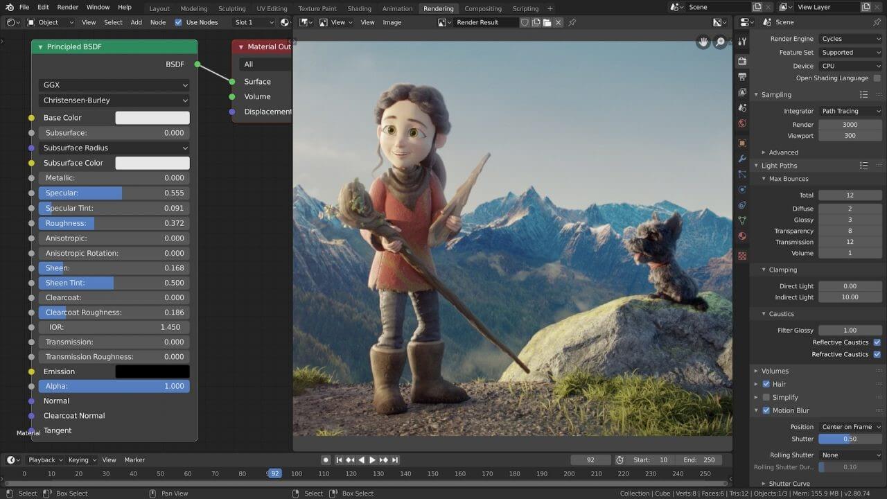 Blender - Video Editing Software for mac