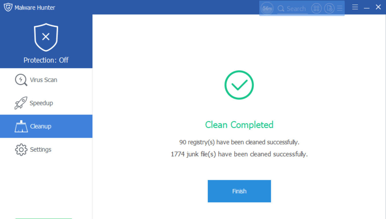 Clean temp, junk files
