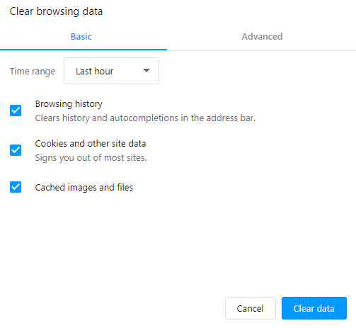 Clear Opera Browsing Data And Cache