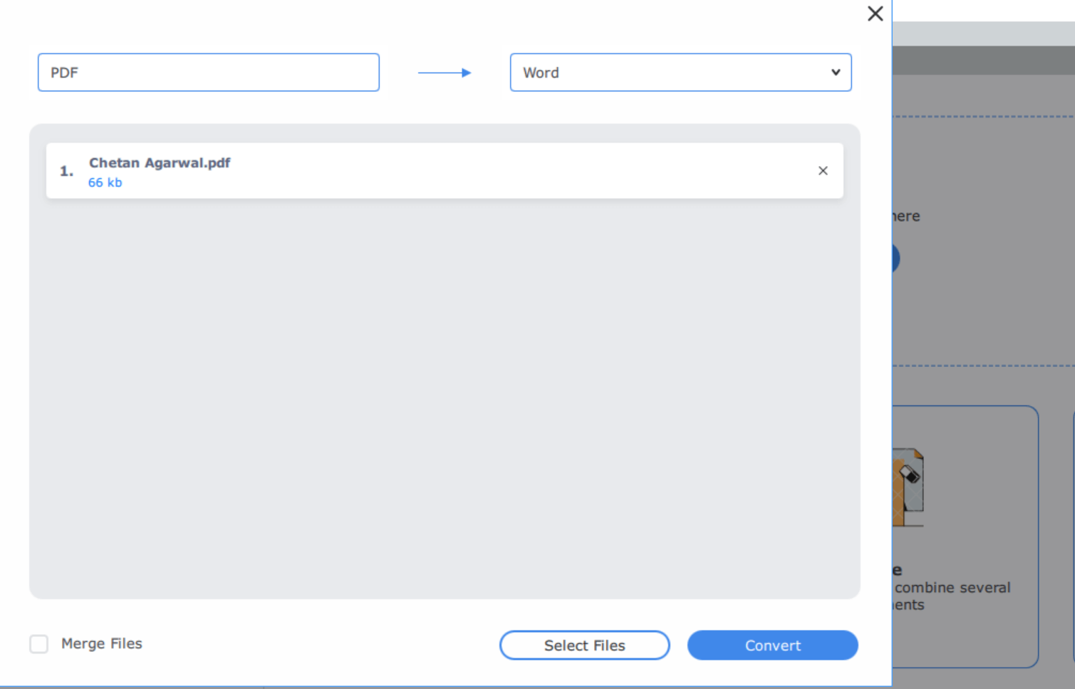 Convert PDF to Word