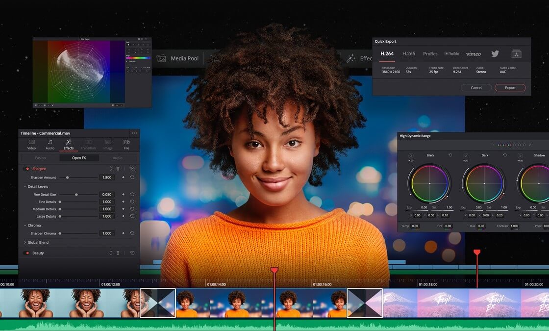 DaVinci Resolve - Video Editing Software for Mac