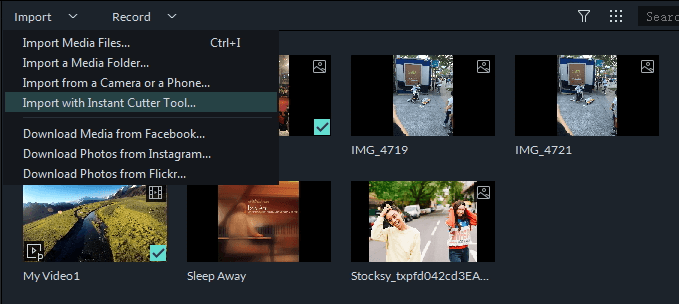 Filmora 9 Video Cutter for Mac