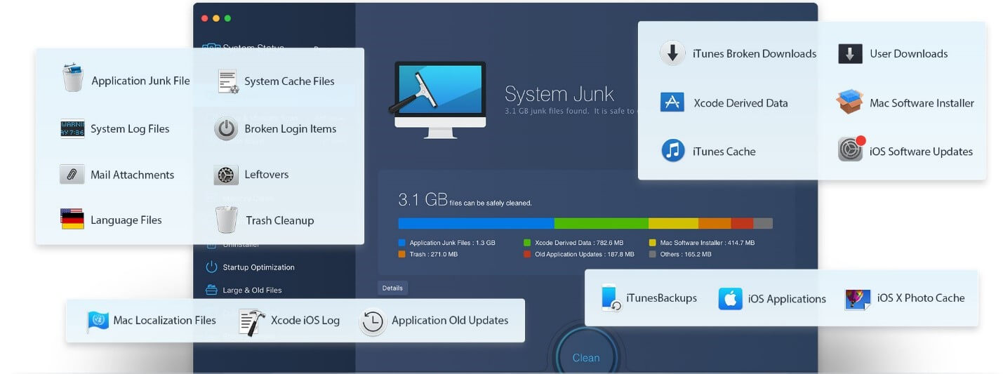 Mac Booster 8 - Scan Process