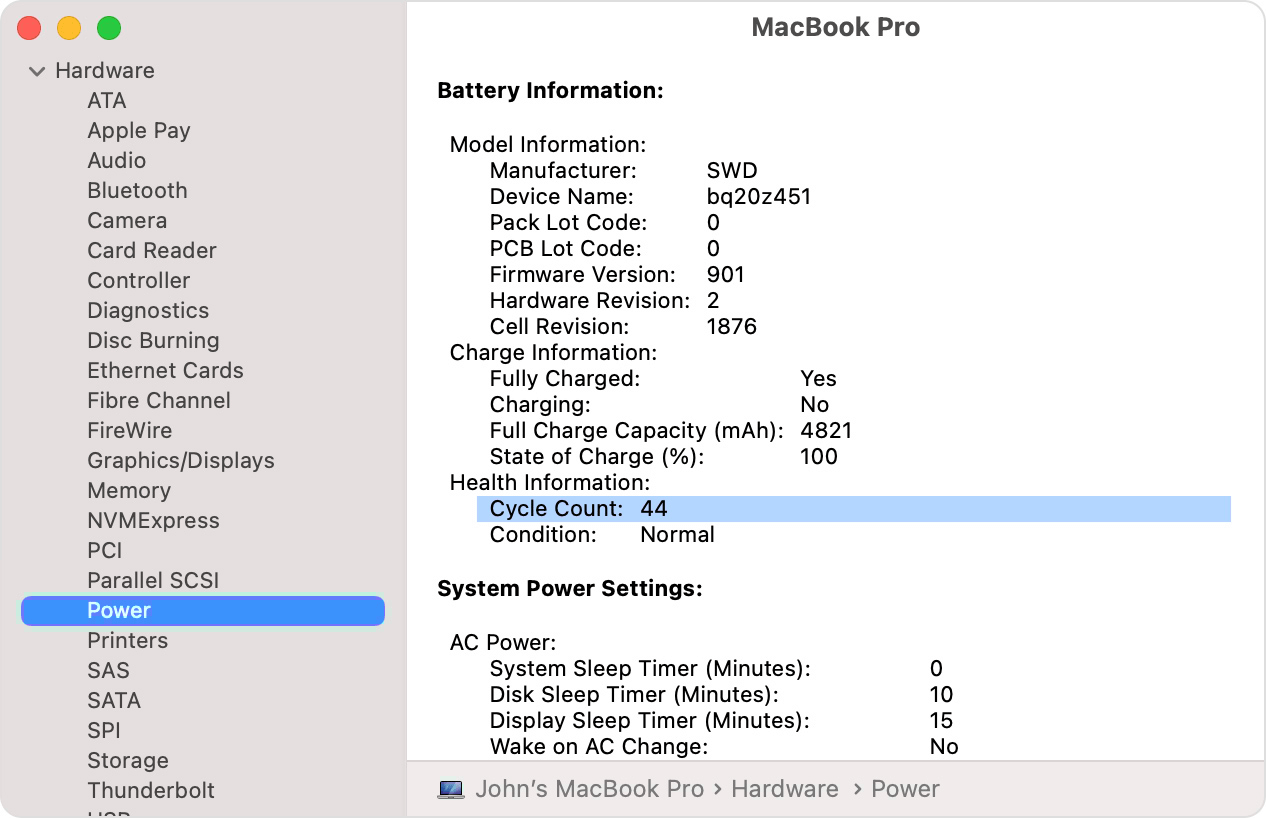 Power Cycling Your Mac Computer