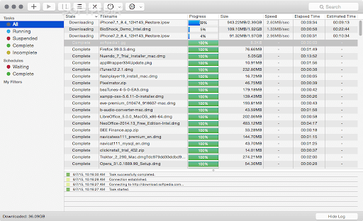Progressive Downloader for MacOS