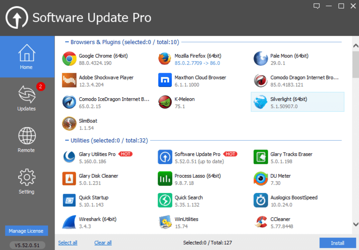 Software updater pro