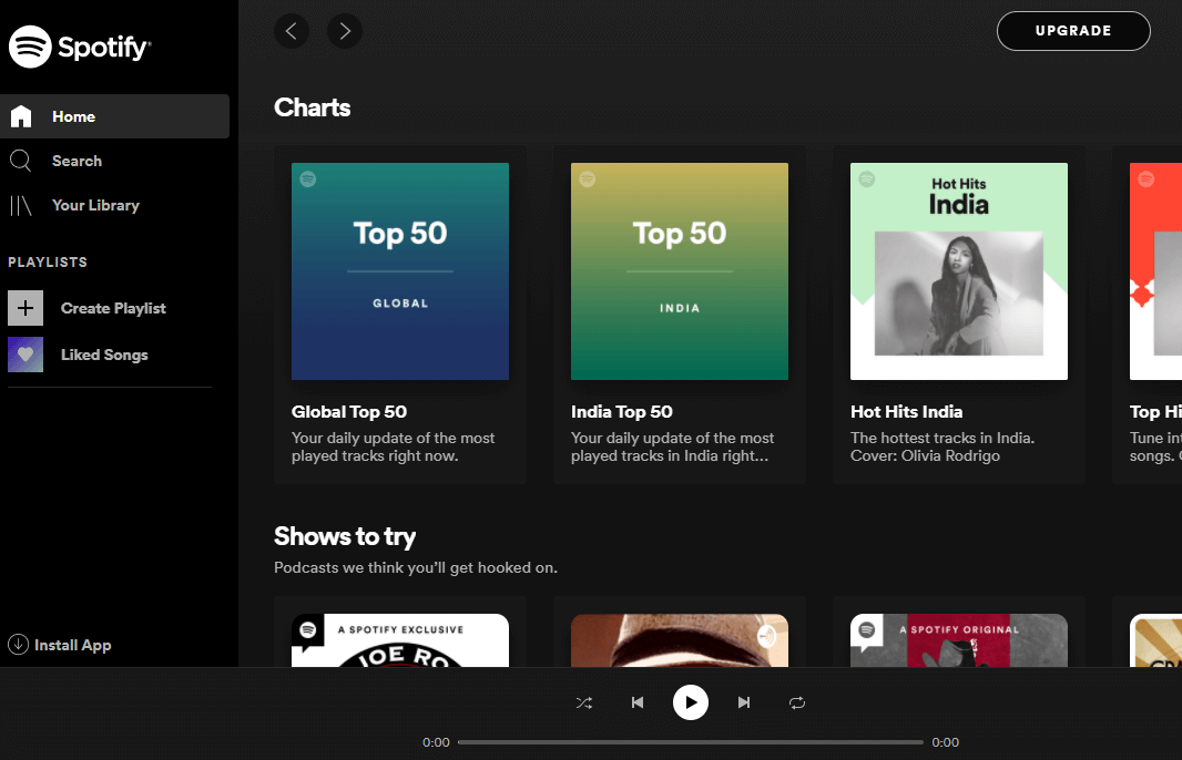 Spotify suggest song