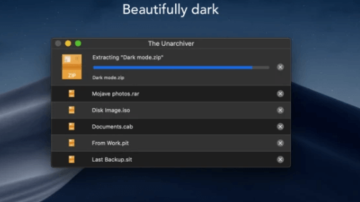 The unarchiver for mac