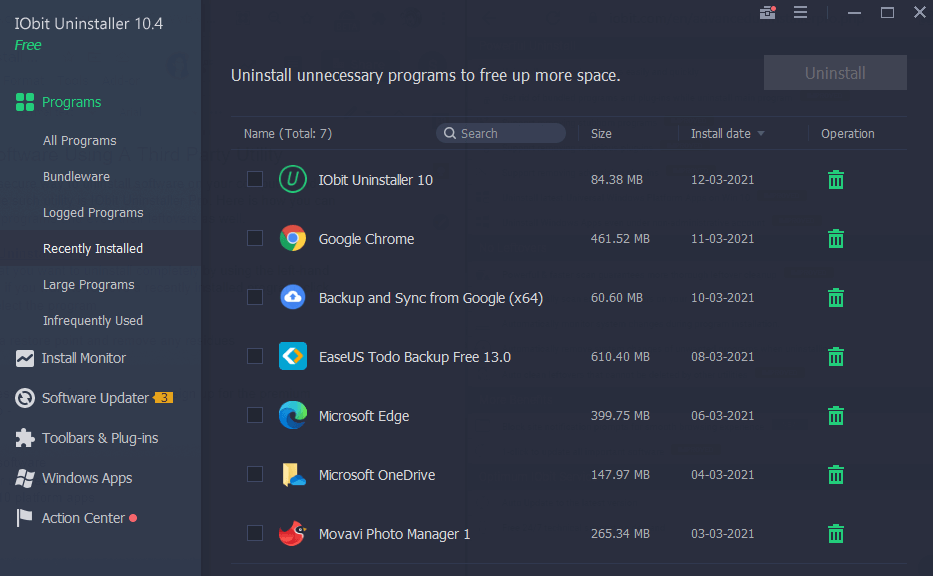Iobit Uninstaller Pro