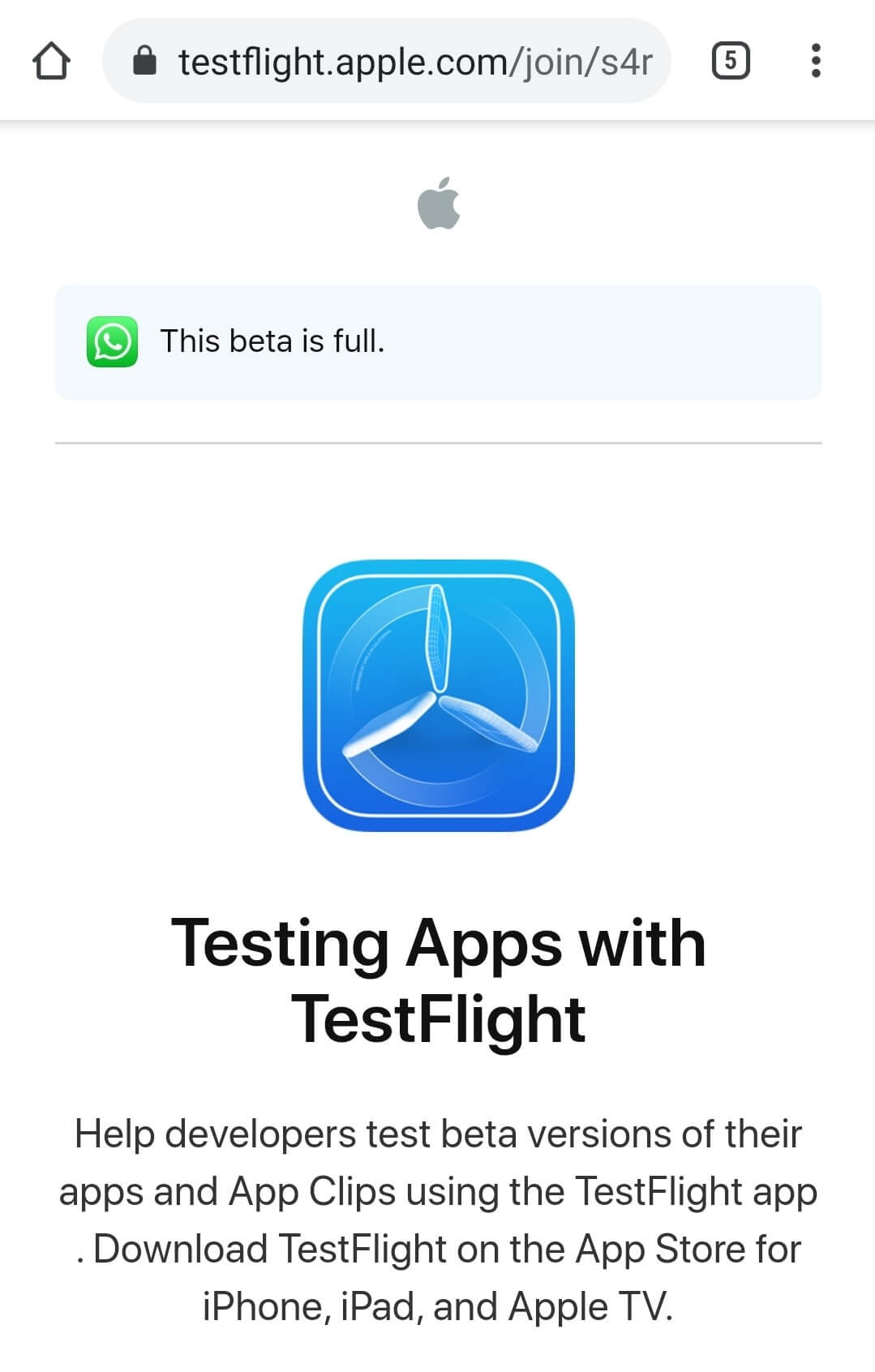 Testing apps with TestFlight