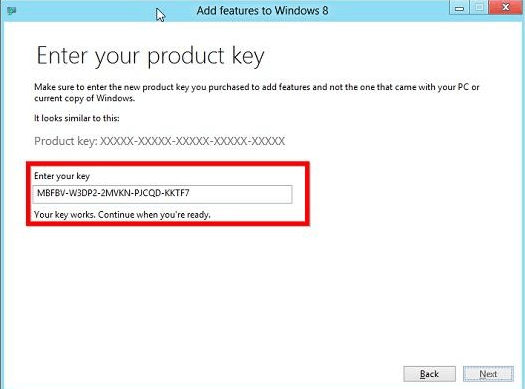 product key