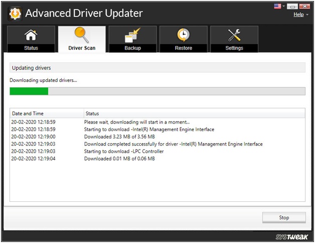 ADU Download process