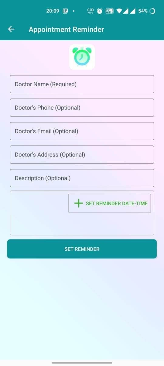 Appointment reminder