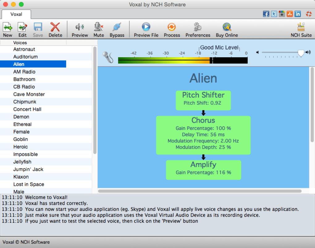 NCH software