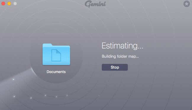 Scans folders