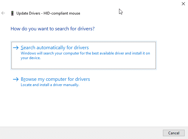Update windows driver