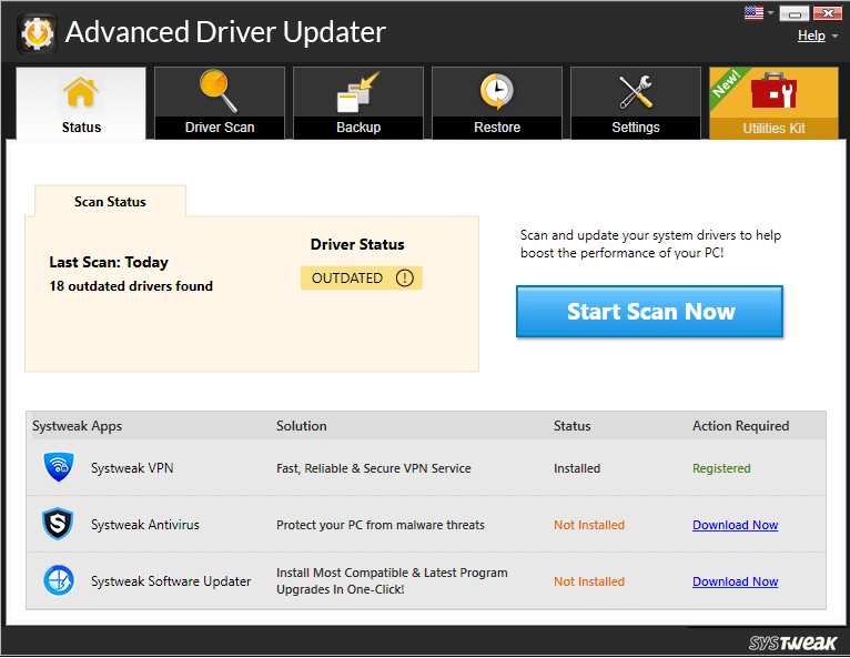 Advanced Driver Updater