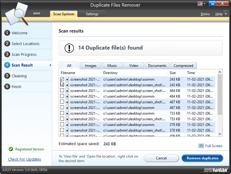 Advanced System Optimizer - Duplicate File Remover 2