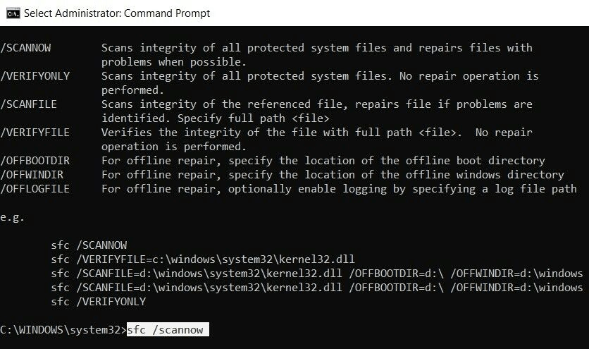 Command prompt
