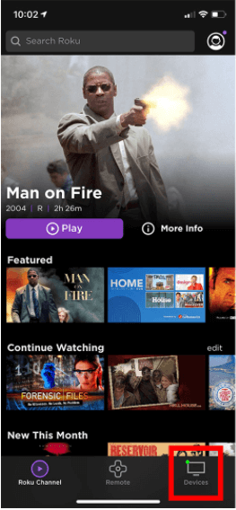 Connect Roku