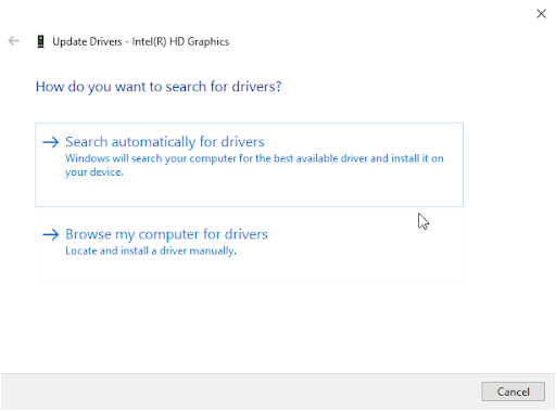 Search drivers