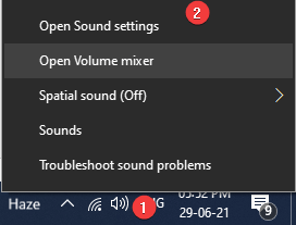 Microphone Volume