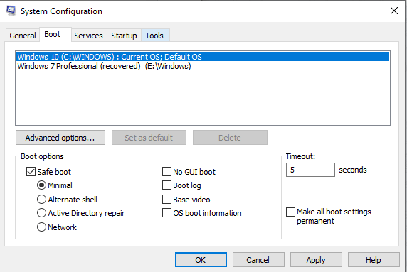 System Configuration