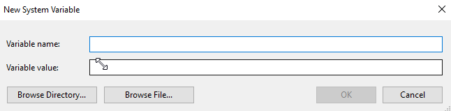 User variable