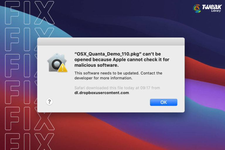 Mac App Won’t Start