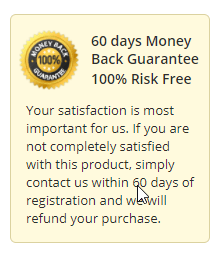 60 money Back Garantee