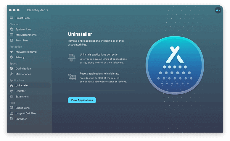 Cleanmymac - Uninstaller
