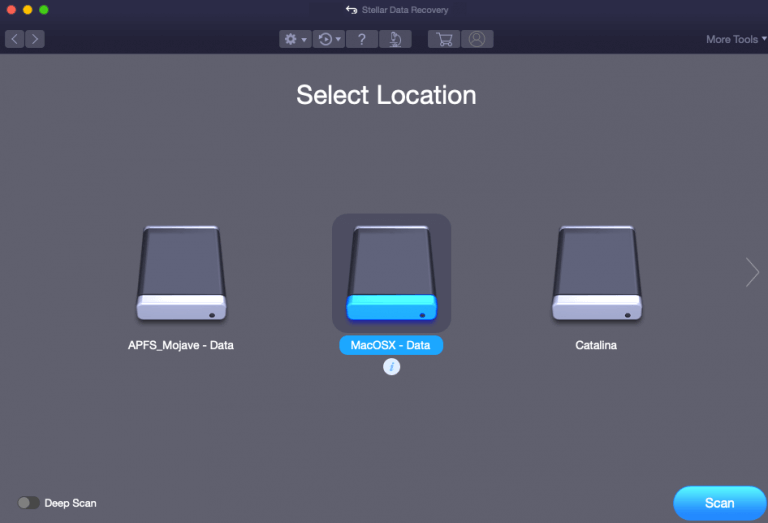 Select Location - Stellar Data Recovery