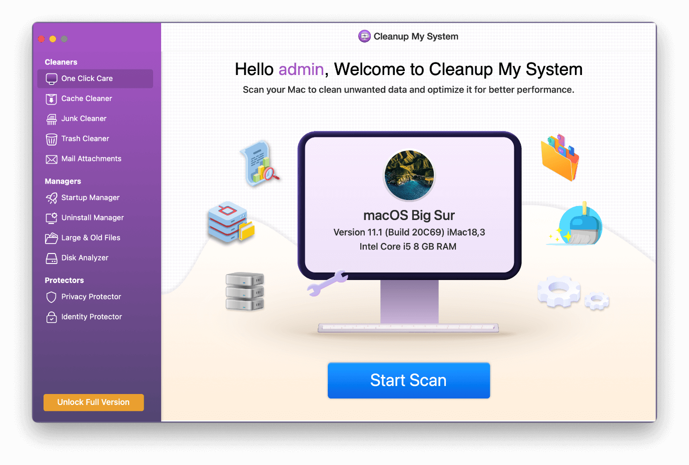 Start Scan - Cleanup My System (1)