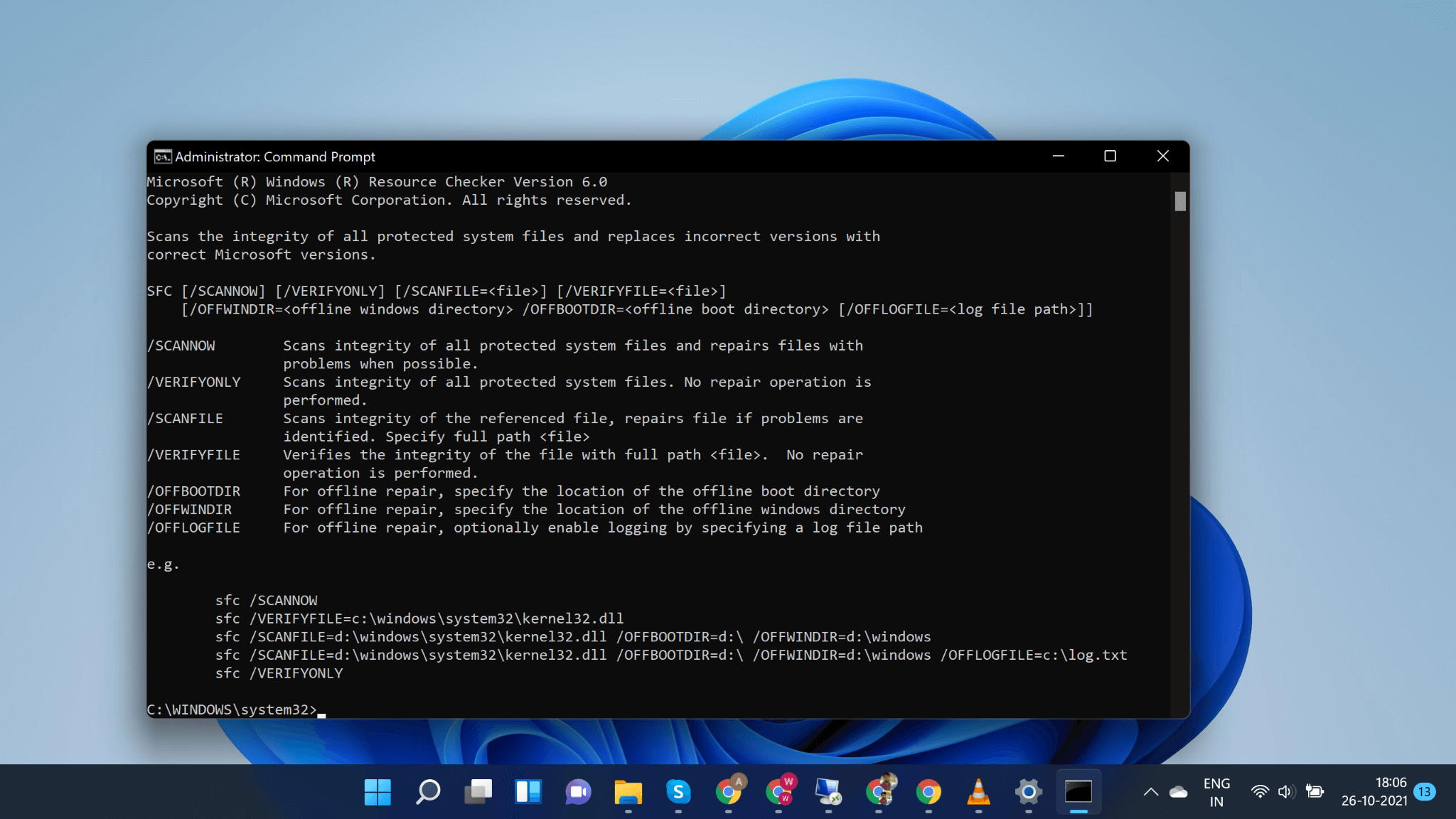 Administrator Command Prompt