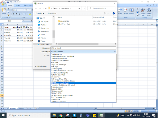 CSV