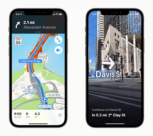 Maps Get 3D