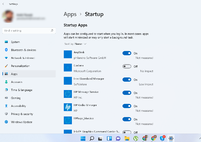 Startup Apps