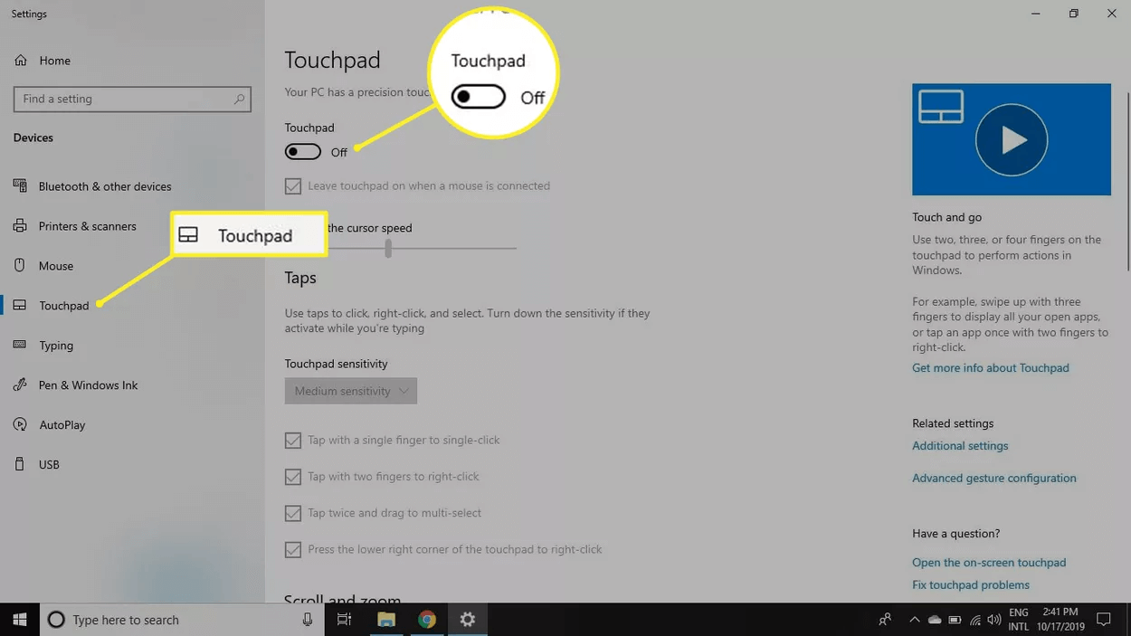 Touchpad